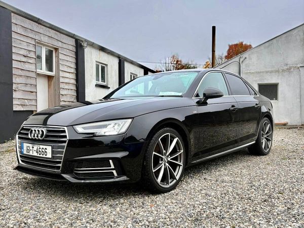 Audi A4 Saloon, Diesel, 2016, Black