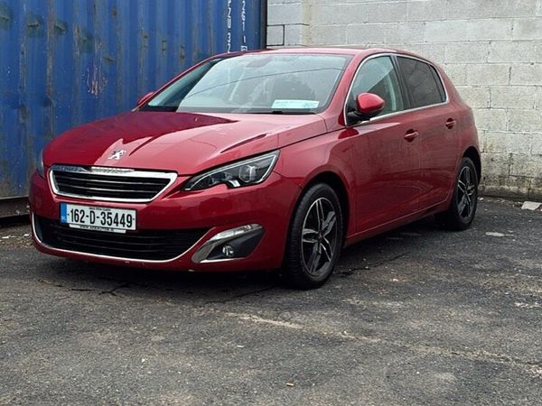 Peugeot 308 Hatchback, Diesel, 2016, Black