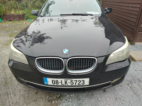 BMW 5-Series Saloon, Diesel, 2008, Black