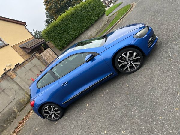 Volkswagen Scirocco Hatchback, Petrol, 2011, Blue