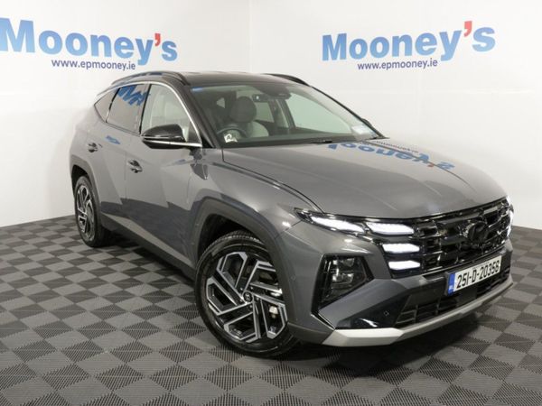 Hyundai Tucson SUV, Petrol Hybrid, 2025, Grey