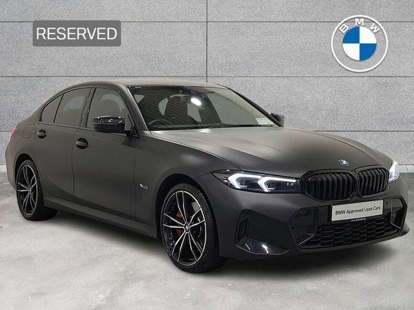 BMW 3-Series Saloon, Petrol Plug-in Hybrid, 2023, Black