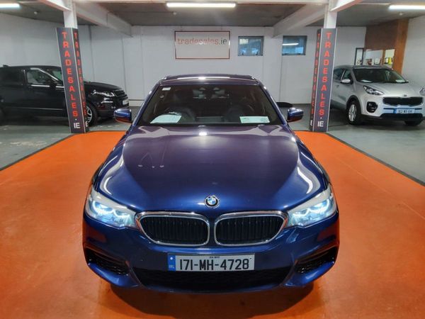 BMW 5-Series Saloon, Diesel, 2017, Blue