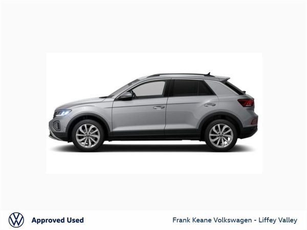 Volkswagen T-Roc Hatchback, Petrol, 2025, Silver