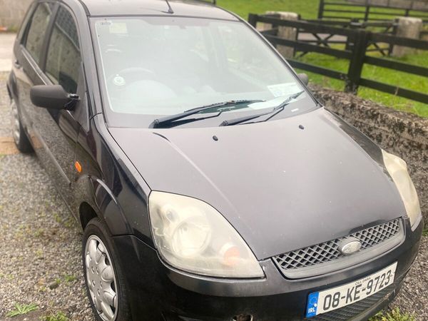 Ford Fiesta Hatchback, Diesel, 2008, Black