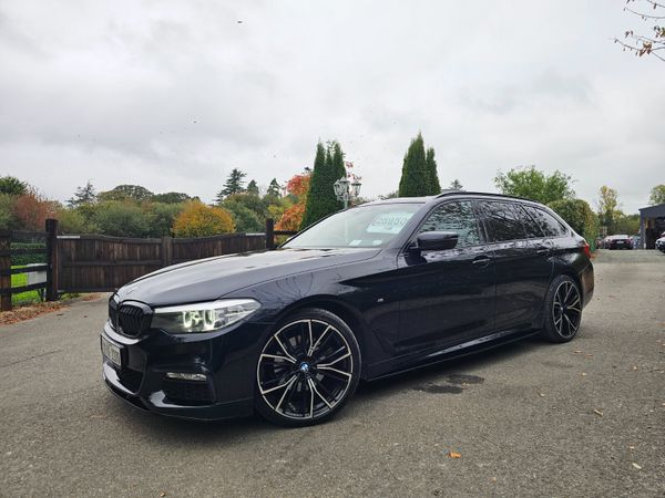 BMW 5-Series Estate, Diesel, 2018, Black