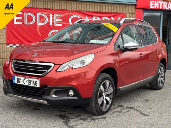 Peugeot 2008 SUV, Diesel, 2016, Red