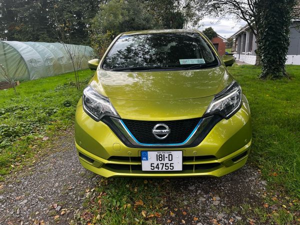 Nissan Note MPV, Petrol Hybrid, 2018, Green