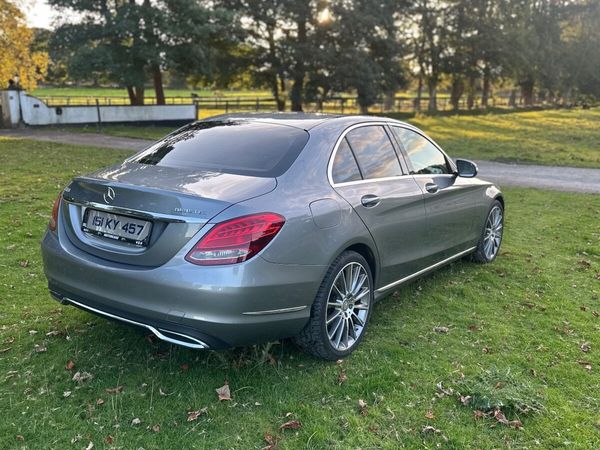 Mercedes-Benz C-Class Saloon, Diesel, 2015, Silver