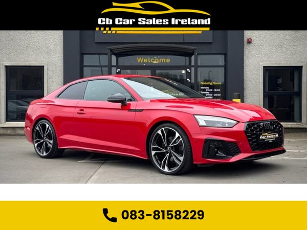 Audi A5 Coupe, Petrol, 2023, Red