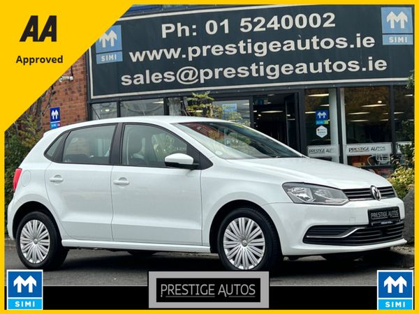 Volkswagen Polo Hatchback, Petrol, 2015, White
