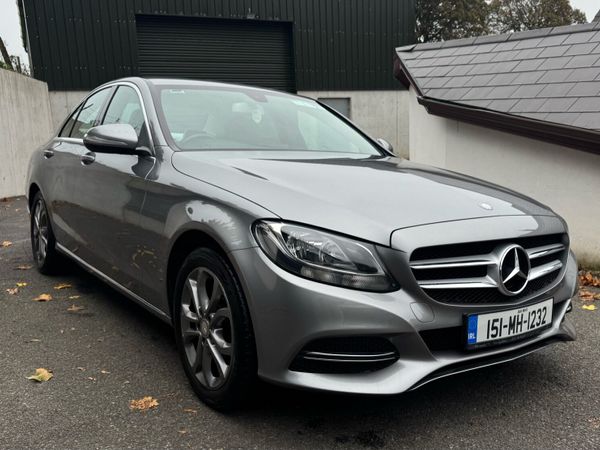 Mercedes-Benz C-Class Saloon, Diesel, 2015, Silver