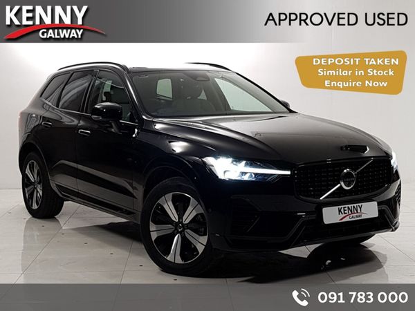 Volvo XC60 SUV, Petrol Plug-in Hybrid, 2023, Black