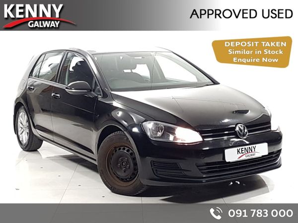 Volkswagen Golf Hatchback, Diesel, 2014, Black