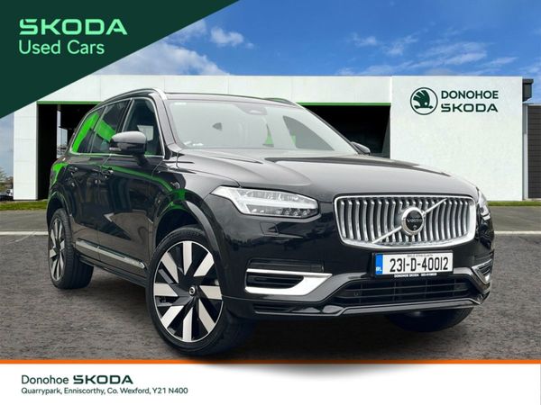 Volvo XC90 SUV, Petrol Plug-in Hybrid, 2023, Black
