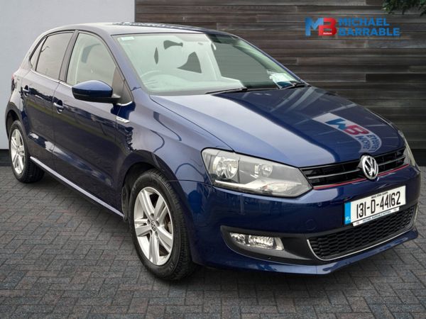 Volkswagen Polo Hatchback, Petrol, 2013, Blue