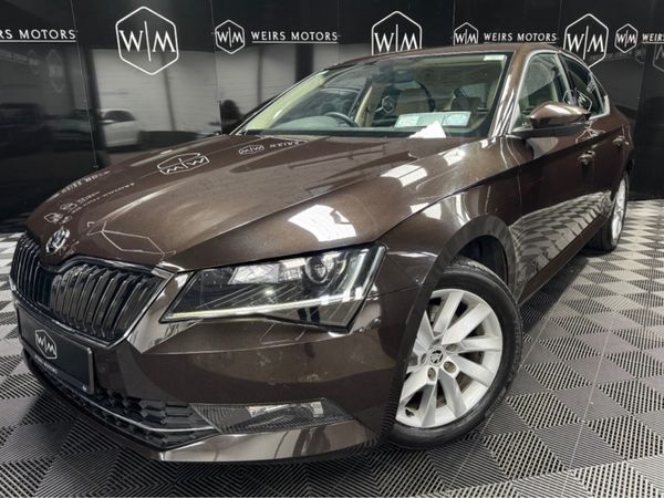 Skoda Superb Hatchback, Diesel, 2016, Brown