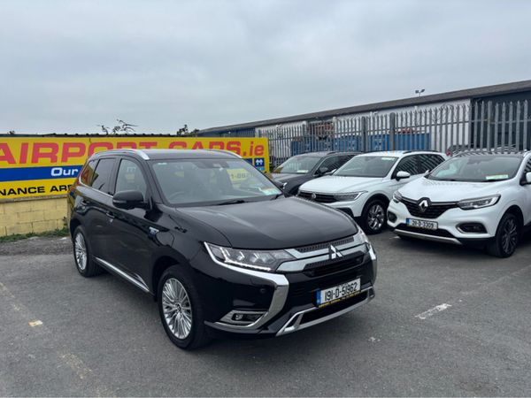 Mitsubishi Outlander Estate, Petrol Hybrid, 2019, Black