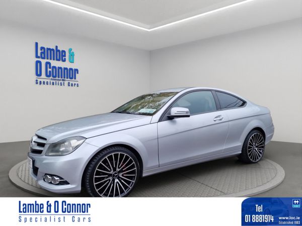 Mercedes-Benz C-Class Coupe, Diesel, 2013, Silver