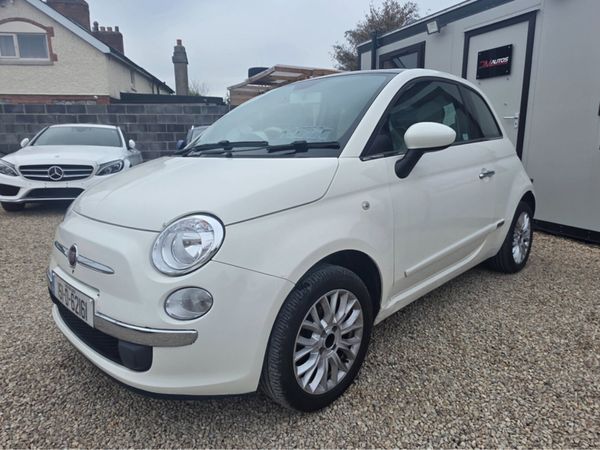 Fiat 500 Hatchback, Petrol, 2015, White