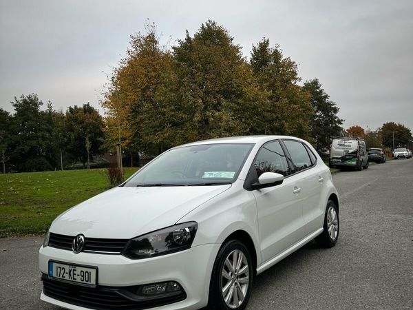 Volkswagen Polo Hatchback, Petrol, 2017, White
