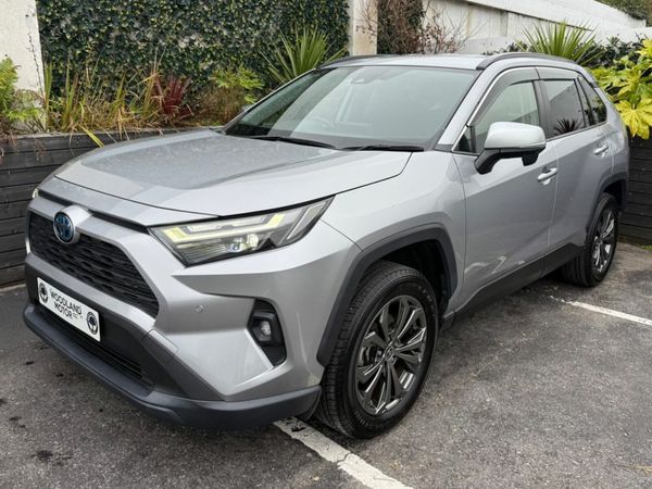 Toyota RAV4 SUV, Petrol Hybrid, 2022, Silver
