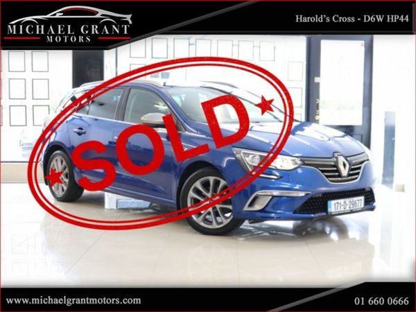 Renault Megane Estate, Diesel, 2017, Blue
