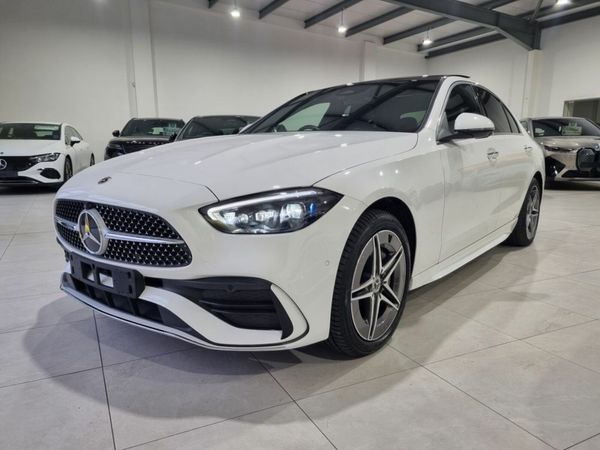 Mercedes-Benz C-Class Saloon, Petrol Plug-in Hybrid, 2024, White