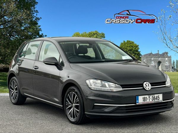 Volkswagen Golf Hatchback, Diesel, 2018, Grey