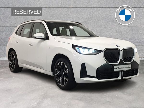 BMW X3 SUV, Petrol Plug-in Hybrid, 2025, White