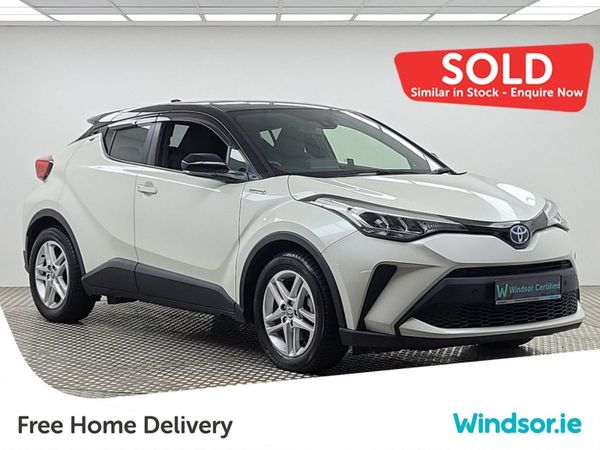 Toyota C-HR Hatchback, Petrol Hybrid, 2019, White