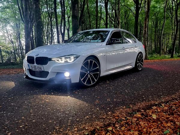 BMW 3-Series Saloon, Diesel, 2017, White