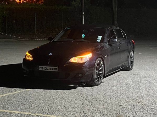 BMW 5-Series Saloon, Diesel, 2009, Black