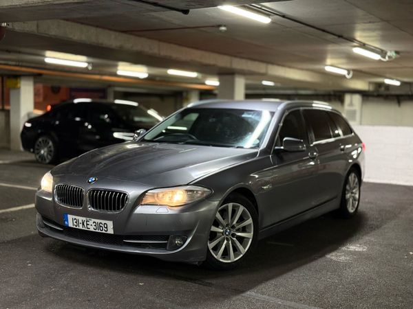 BMW 5-Series Estate, Diesel, 2013, Silver