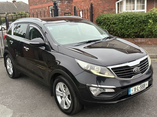 Kia Sportage SUV, Diesel, 2011, Black