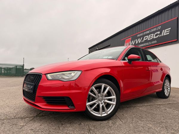 Audi A3 Saloon, Petrol, 2015, Red