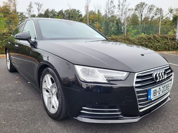 Audi A4 Saloon, Diesel, 2018, Black