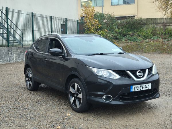 Nissan Qashqai SUV, Diesel, 2017, Black