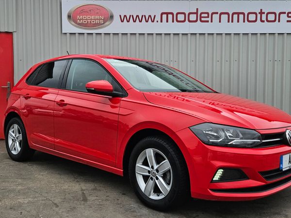 Volkswagen Polo Hatchback, Petrol, 2018, Red