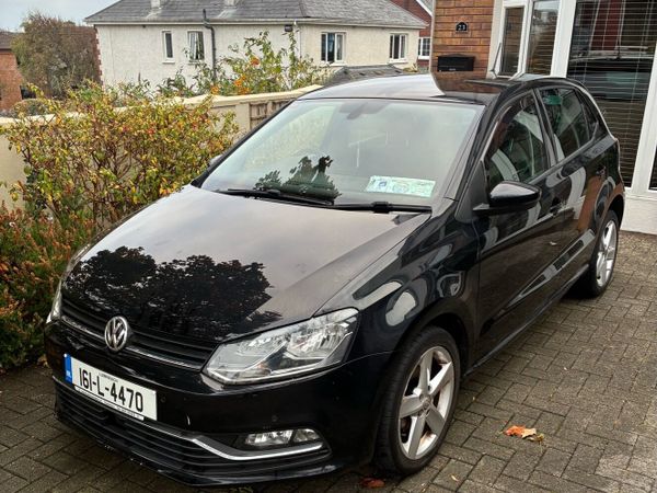 Volkswagen Polo Hatchback, Diesel, 2016, Black