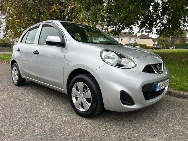 Nissan March Hatchback, Petrol, 2014, Silver