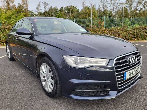 Audi A6 Saloon, Diesel, 2017, Blue