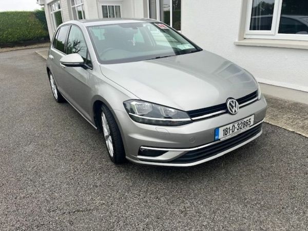Volkswagen Golf Hatchback, Diesel, 2018, Grey