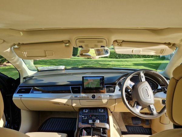 Audi A8 Saloon, Diesel, 2014, Blue