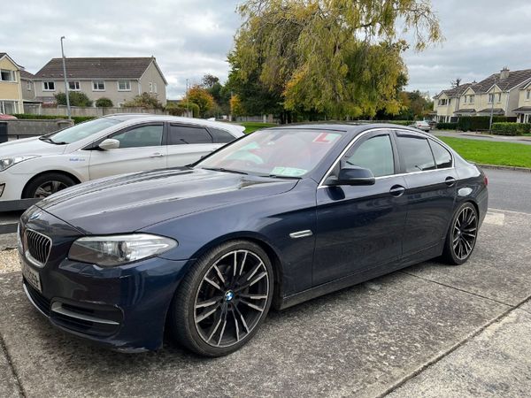BMW 5-Series Saloon, Diesel, 2015, Blue
