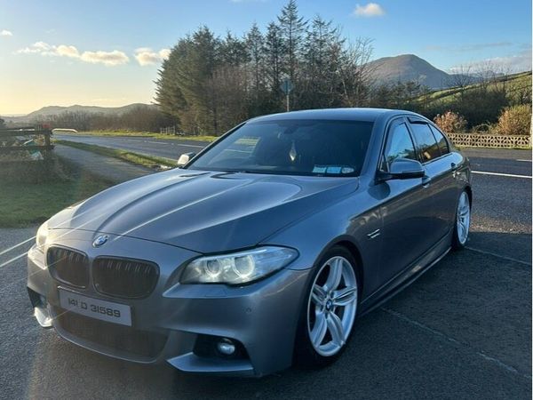 BMW 5-Series Saloon, Diesel, 2014, Grey