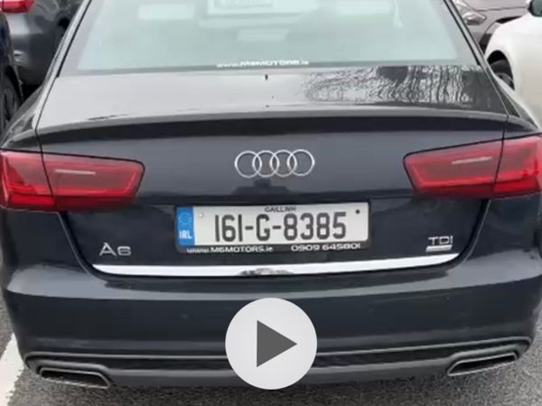 Audi A6 Saloon, Diesel, 2016, Blue