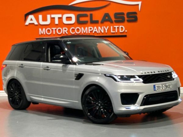 Land Rover Range Rover Sport Estate, Petrol Plug-in Hybrid, 2020, Silver