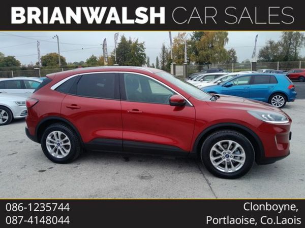 Ford Kuga SUV, Petrol Plug-in Hybrid, 2023, Red