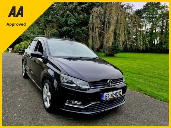 Volkswagen Polo Hatchback, Petrol, 2016, Black